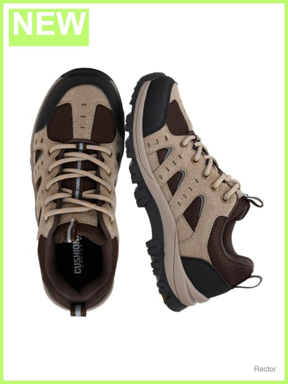 Waterproof Women's Hiking Boots with Arch Support, Faux Suede